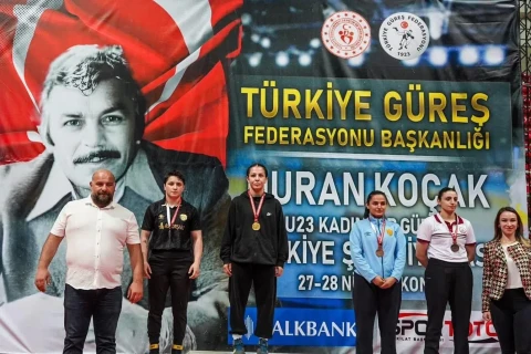 Konya’da Gurur Kaynağımız: Duygu Gen, Güreş Şampiyonasında Birinci!